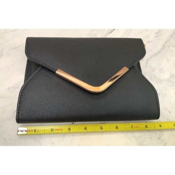 Pandora Black‎ Convertible Crossbody, Wristlet, or Clutch Purse New - Picture 9 of 13